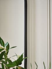Black Wide Pill Full Length Wall Mirror - Image 2 of 5