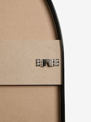 Black Wide Pill Full Length Wall Mirror - Image 5 of 5