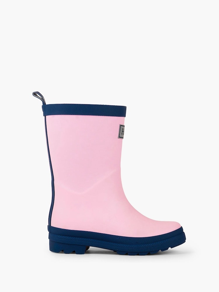 Hatley Pink Matte Waterproof Rain Boots - Image 1 of 6