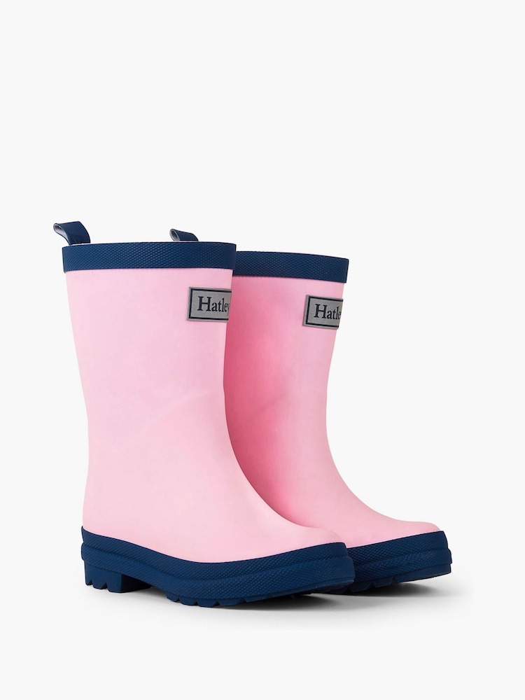 Hatley Pink Matte Waterproof Rain Boots - Image 6 of 6