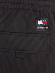 Tommy Jeans Black Windpant Technical Cotton Trousers - Image 6 of 6