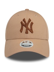 New Era Womens 100% Cotton Metallic 9Forty Brown Hat - Image 1 of 5