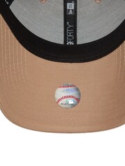 New Era Womens 100% Cotton Metallic 9Forty Brown Hat - Image 5 of 5