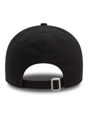New Era Mens New York Yankees League Essential 9FORTY 100% Cotton Black Cap - Image 2 of 5