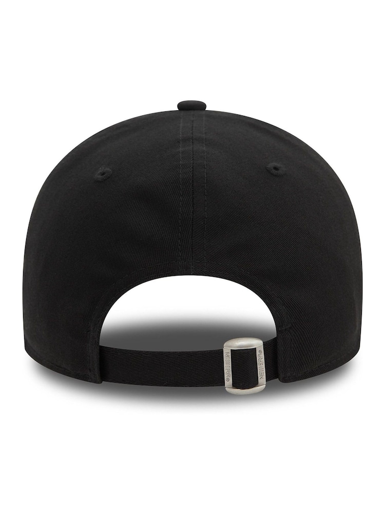 New Era Mens New York Yankees League Essential 9FORTY 100% Cotton Black Cap - Image 2 of 5