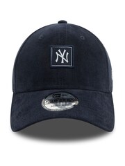 New Era Mens Blue New York Yankees Patch 100% Cotton Cap - Image 1 of 5