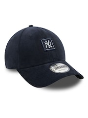 New Era Mens Blue New York Yankees Patch 100% Cotton Cap - Image 5 of 5