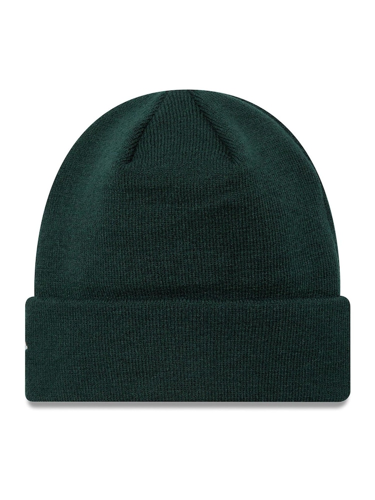 New Era Mens Green LA Dodgers League Essential Cuff Knit Beanie - Image 2 of 2