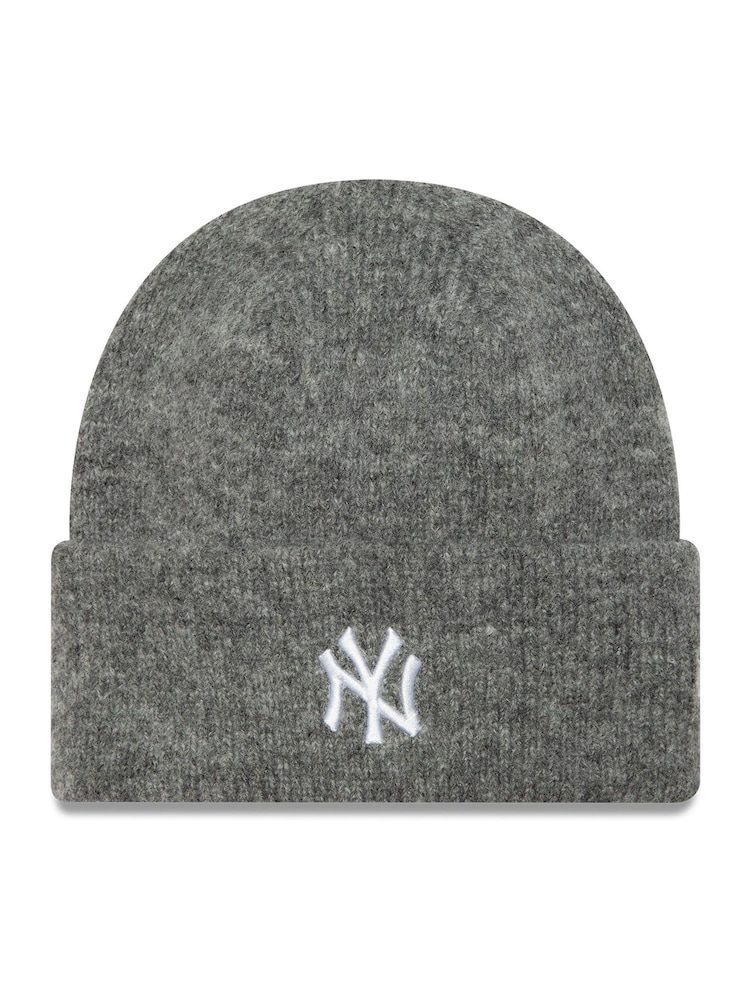 New Era Womens Grey Wide Cuff Beanie - Image 1 of 2