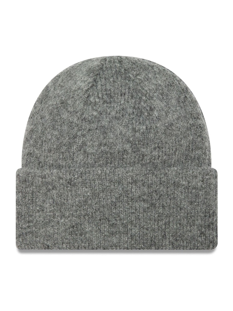 New Era Womens Grey Wide Cuff Beanie - Image 2 of 2