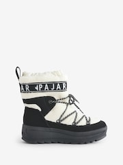 Blanco - Pajar Galaxy Lama Waterproof Sherpa Snow Boots - Imagen 1 de 1