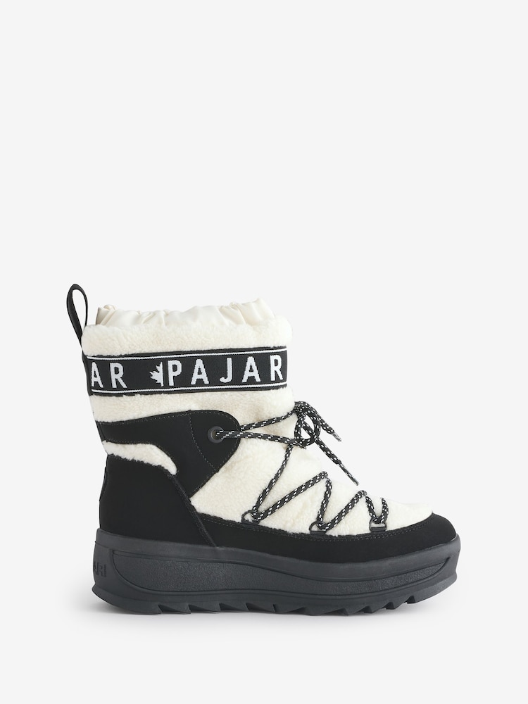 Blanco - Pajar Galaxy Lama Waterproof Sherpa Snow Boots - Imagen 1 de 1