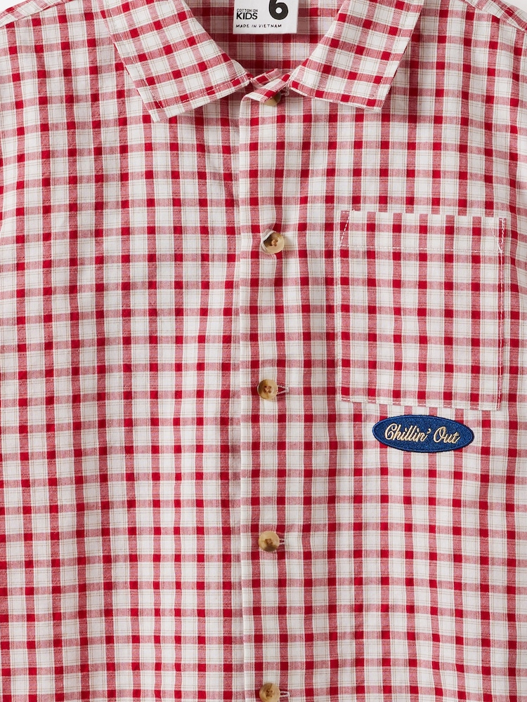 Cotton On Red Jasper Boxy Skate Shirt - Image 2 of 3 Cotton On Red Jasper Boxy Skate Shirt - Image 2 of 3