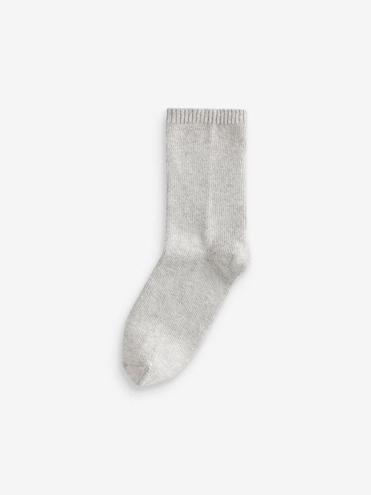 Neutral Sparkle Heavyweight Ankle Socks 3 Pack - Image 2 of 6