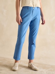Joules Slim Fit Blue Chino Trousers - Image 1 of 6
