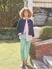 Joules Slim Fit Green Chino Trousers - Image 2 of 8