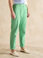 Joules Slim Fit Green Chino Trousers - Image 3 of 8