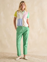 Joules Slim Fit Green Chino Trousers - Image 5 of 8