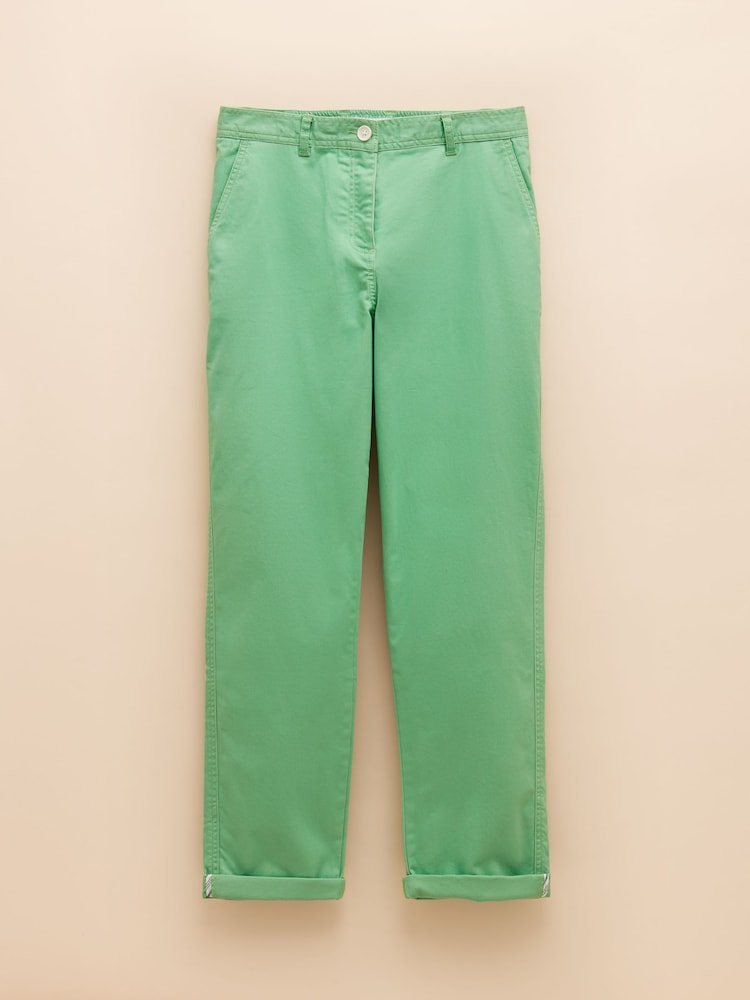 Joules Slim Fit Green Chino Trousers - Image 8 of 8