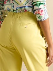 Joules Slim Fit Yellow Chino Trousers - Image 6 of 7