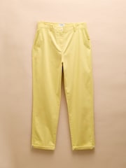Joules Slim Fit Yellow Chino Trousers - Image 7 of 7
