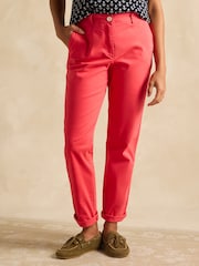 Joules Slim Fit Red Chino Trousers - Image 1 of 6