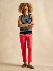 Joules Slim Fit Red Chino Trousers - Image 3 of 6