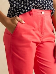Joules Slim Fit Red Chino Trousers - Image 4 of 6