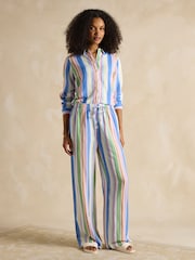 Rayas multicolor - Joules Pull On Trousers with Linen - Imagen 6 de 7