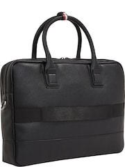 Tommy Hilfiger Black Transit Computer Bag - Image 2 of 6