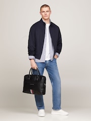 Tommy Hilfiger Black Transit Computer Bag - Image 6 of 6