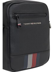 Tommy Hilfiger Black Transit Mini Reporter Bag - Image 3 of 5