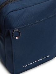 Tommy Hilfiger Blue Mini Element Reporter Bag - Image 4 of 5