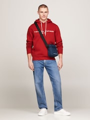 Tommy Hilfiger Blue Mini Element Reporter Bag - Image 5 of 5