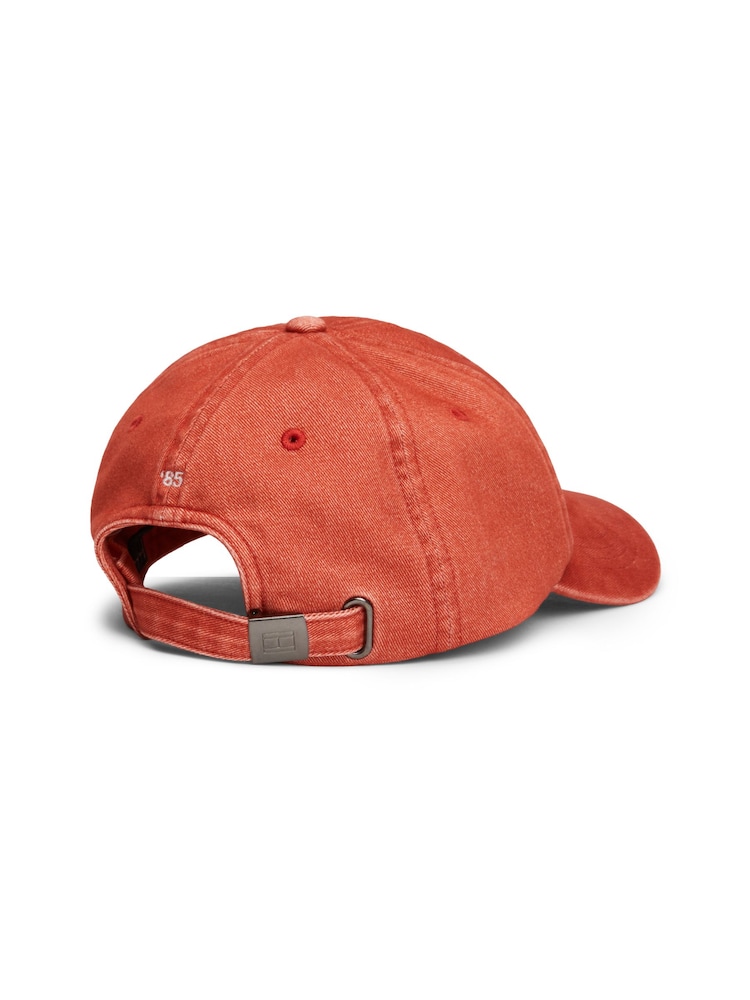 Tommy Hilfiger Red Flag ‘85 Soft 6 Panel 100% Cotton Cap - Image 2 of 4