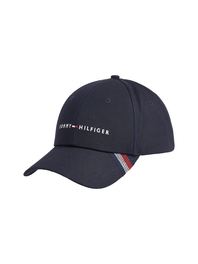 Tommy Hilfiger Blue Foundation Cotton Cap - Image 1 of 4