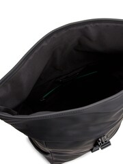 Tommy Hilfiger Black Monotype Backpack - Image 5 of 5