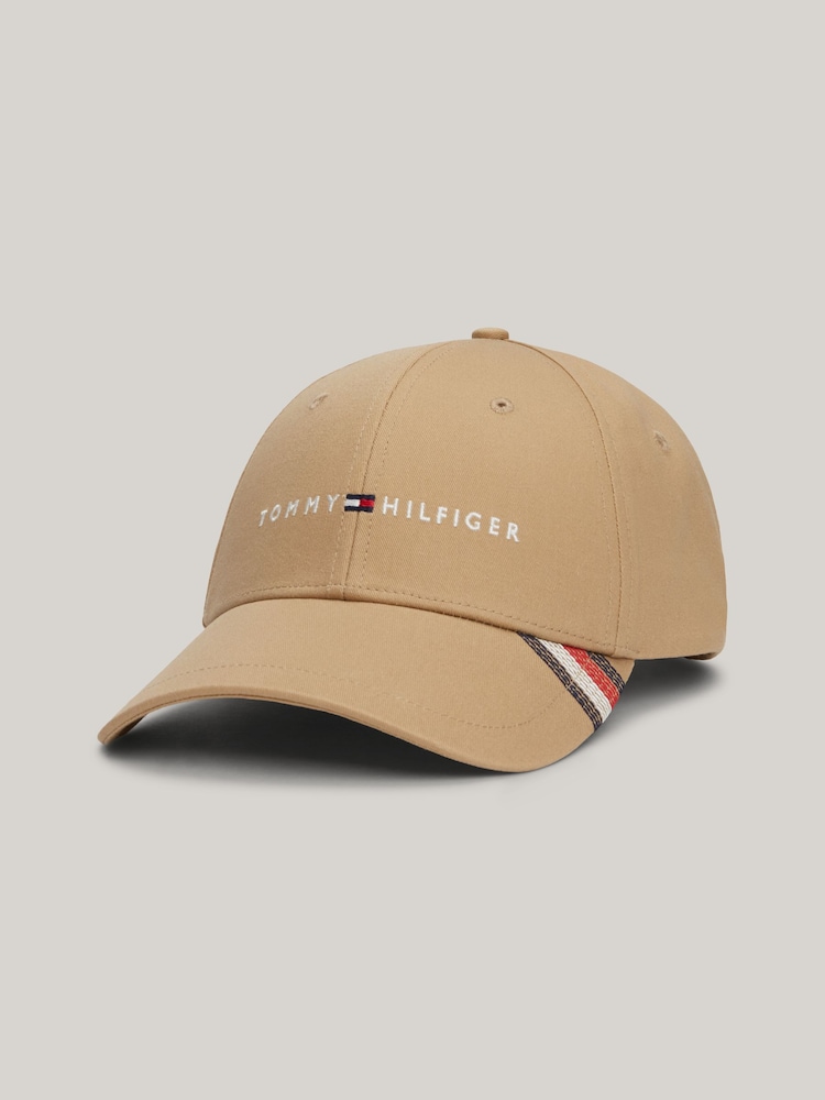 Tommy Hilfiger Brown Foundation Cotton Cap - Image 2 of 5