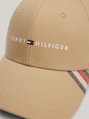 Tommy Hilfiger Brown Foundation Cotton Cap - Image 5 of 5