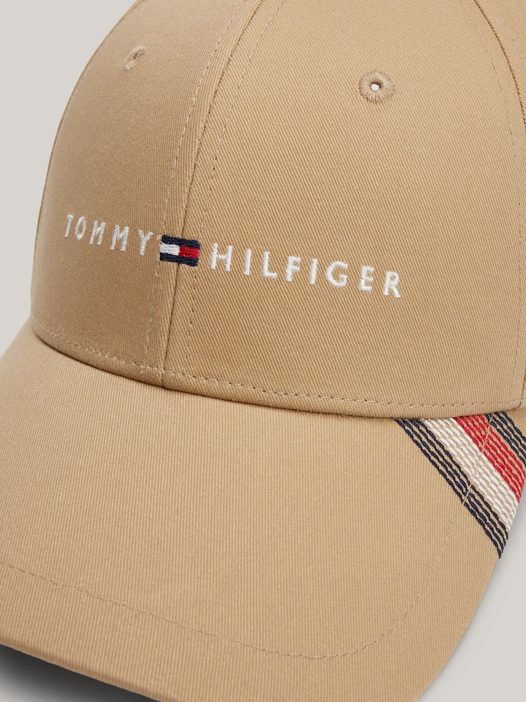 Tommy Hilfiger Brown Foundation Cotton Cap - Image 5 of 5