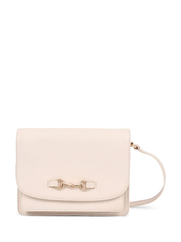 Jones Bootmaker Vitoria Leather Cross-Body Black Bag - Image 1 of 3