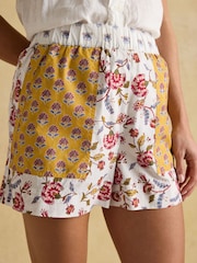 Joules Genevieve Multi Hotchpotch Printed Shorts - Image 6 of 12