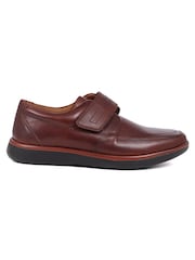 Marrón - Pavers Touch Fasten Monk Strap Shoes - Imagen 1 de 5