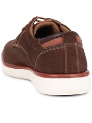 Pavers Chocolate Nubuck Leather Shoes - Image 4 of 6