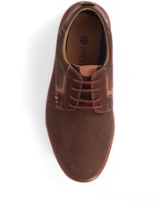 Pavers Chocolate Nubuck Leather Shoes - Image 5 of 6