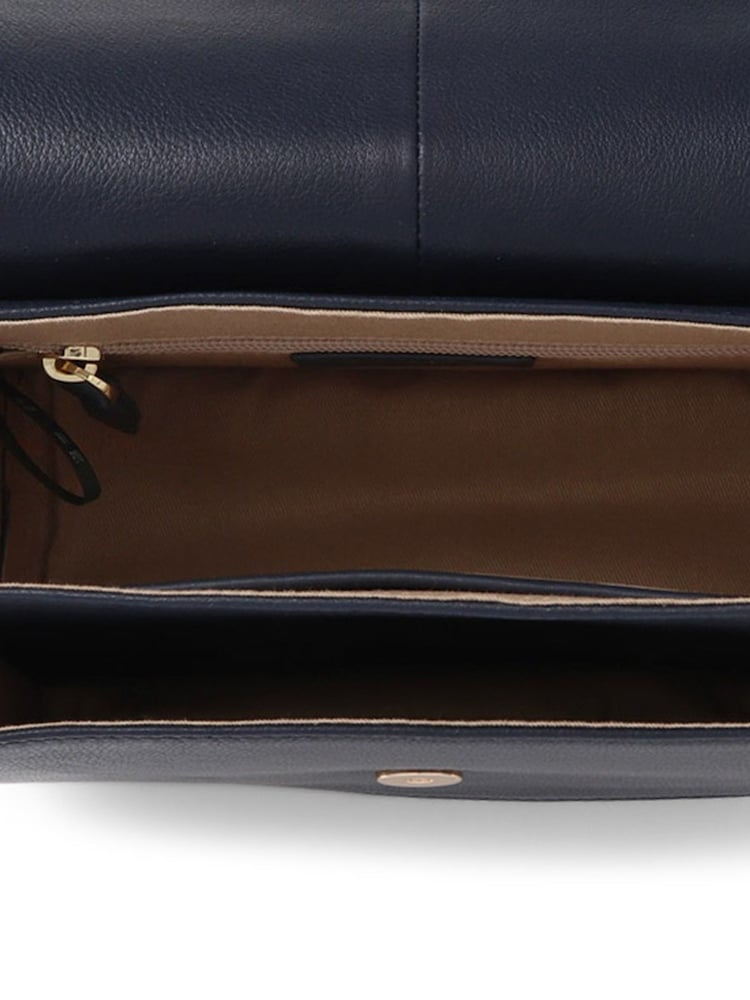 Blau - Jones Bootmaker Vitoria Cross-Body Tasche aus Leder Schwarz​​​​​​​ - Bild 2 von 3