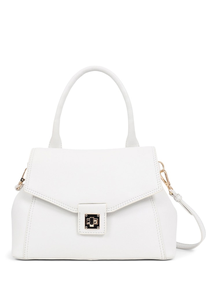 Jones Bootmaker White Vanya Leather Handbag - Image 1 of 3