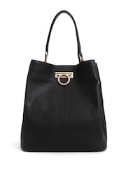 Jones Bootmaker Verna Leather Shoulder Black Bag - Image 2 of 4
