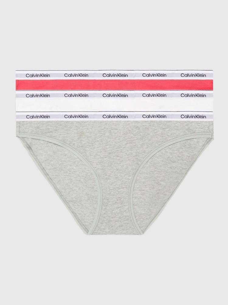 Calvin Klein White Bikinis 3 Pack - Image 1 of 4