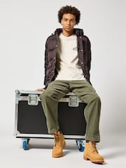 Wrangler Green Casey Jones Carpenter Co-ord 100% Cotton Trousers - Image 3 of 6
